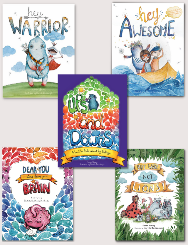 Karen Young Books Shop Anxiety Books for Kids